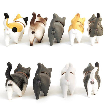 Small Cute Cat Statue Figurines
