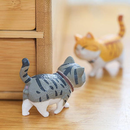Small Cute Cat Statue Figurines
