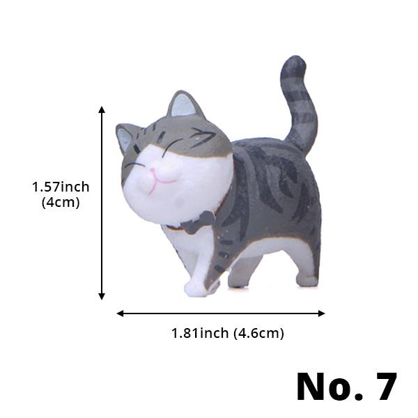 Small Cute Cat Statue Figurines