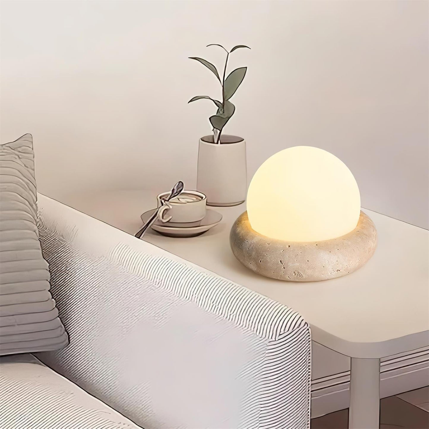 Natural Stone Desk Lamp