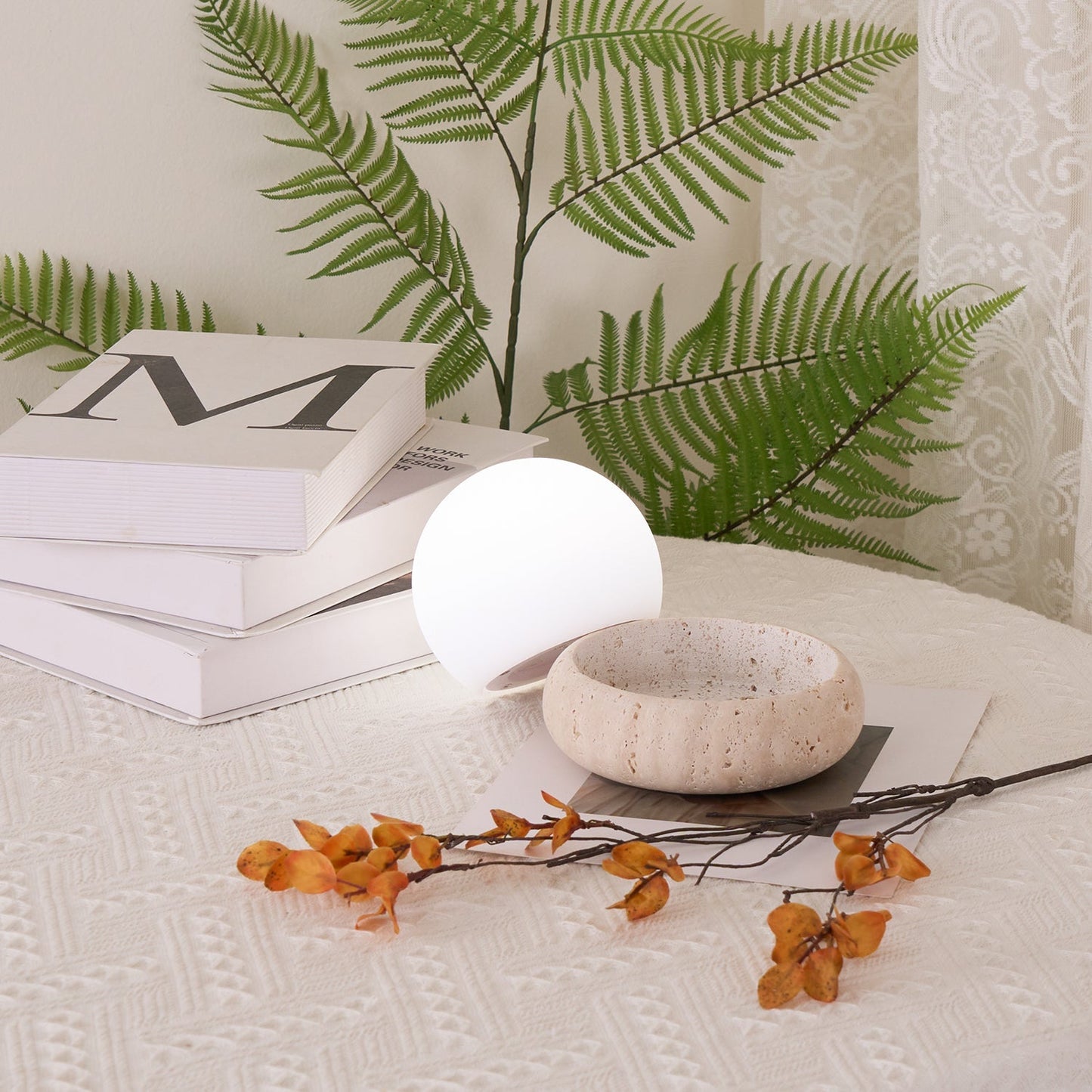 Natural Stone Desk Lamp