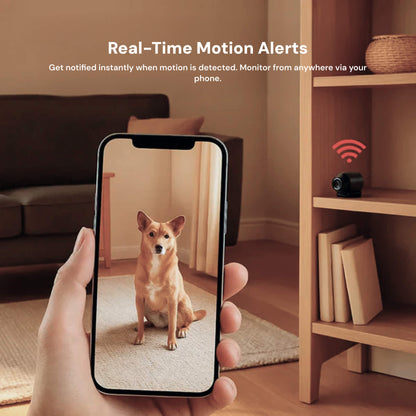 Compact Spy Cam with Audio for Home Security