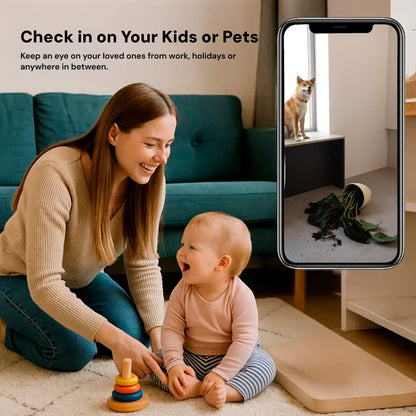 Compact Spy Cam with Audio for Home Security