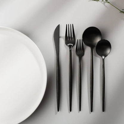 Premium Quality Stainless Steel Cutlery Set in Modern Colors