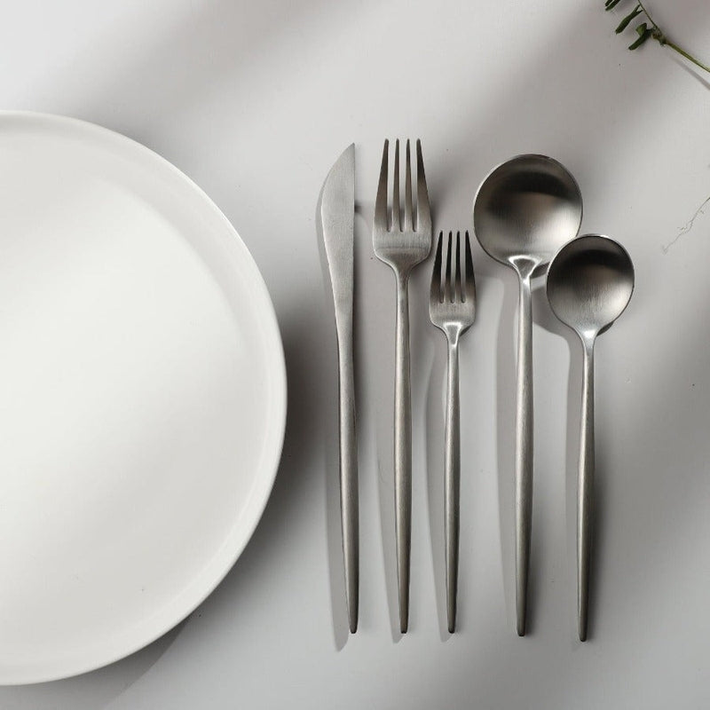 Premium Quality Stainless Steel Cutlery Set in Modern Colors