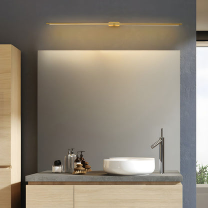 Simple Linear Plug in Wall Light Fixture
