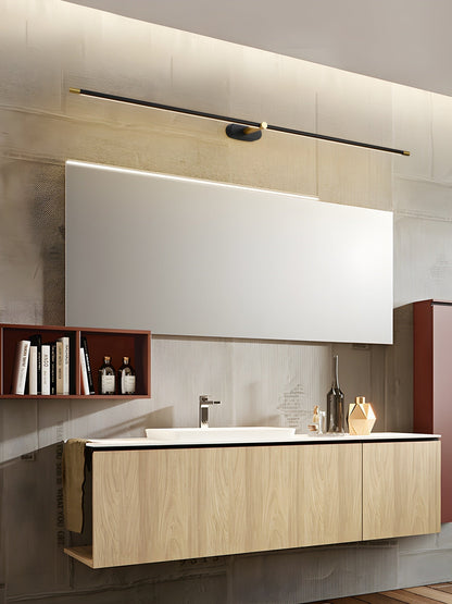 Simple Linear Plug in Wall Light Fixture