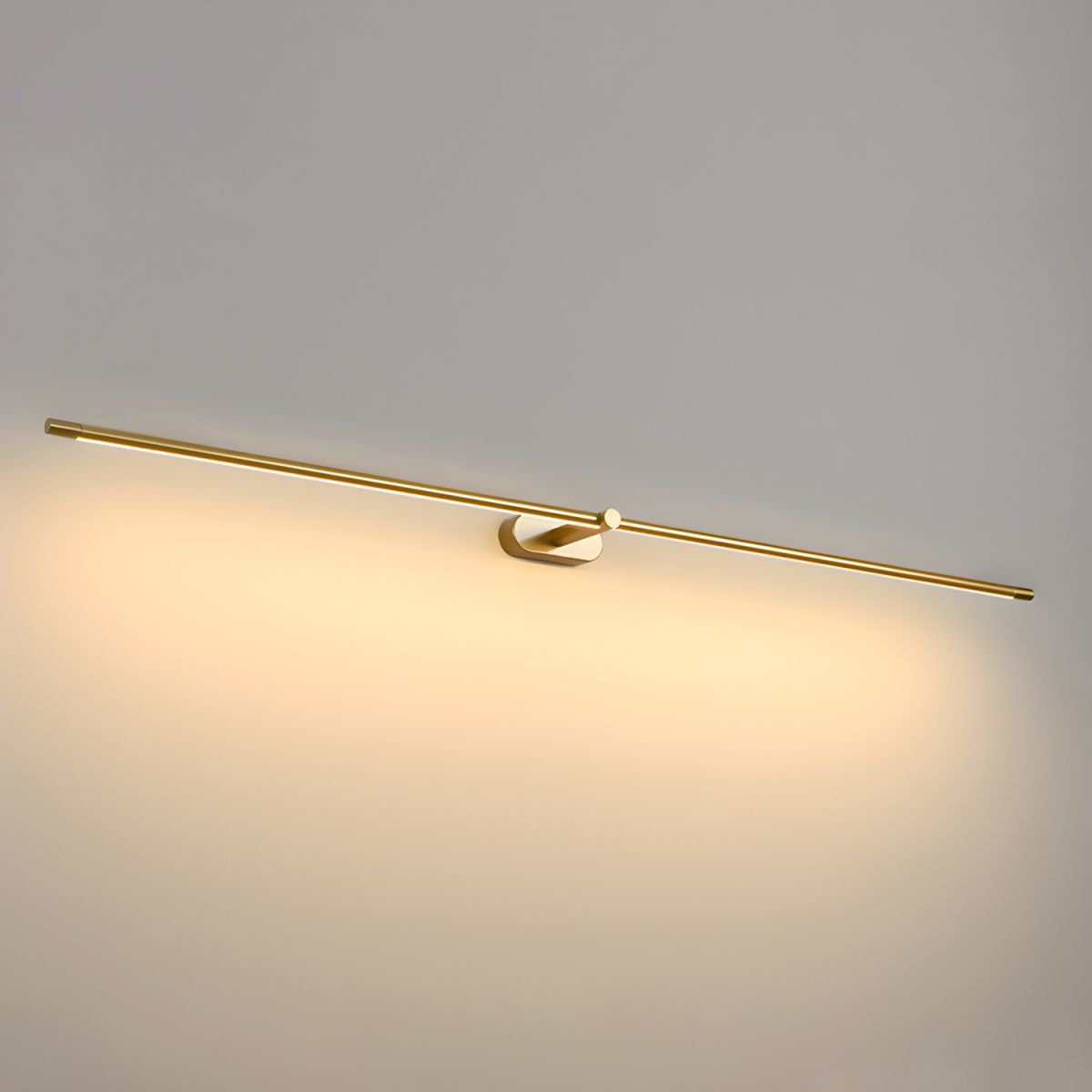 Simple Linear Plug in Wall Light Fixture