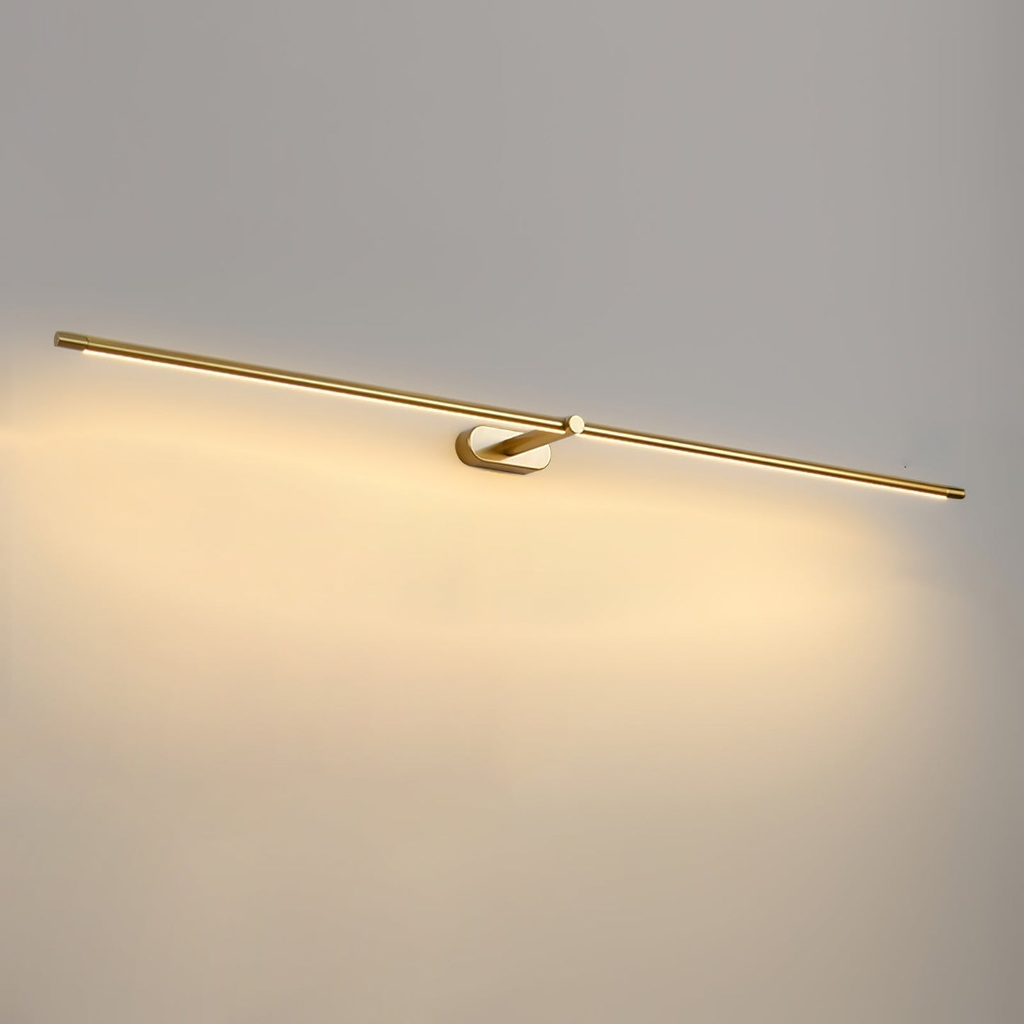 Simple Linear Plug in Wall Light Fixture