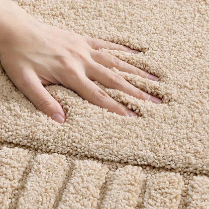Simple Grey Bathroom Mat – Plush, Anti-Slip & Fast Dry