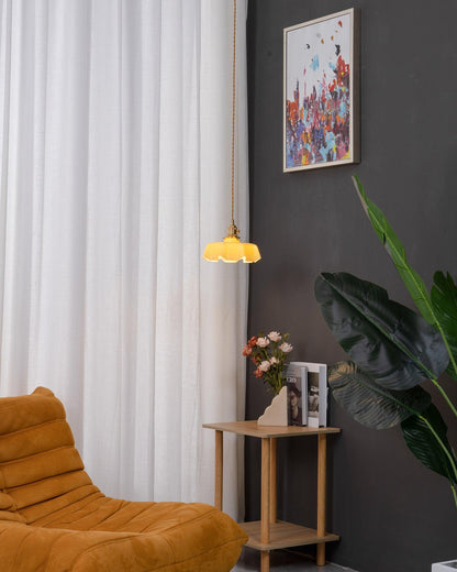 Elegant Floral Pendant Ceiling Light