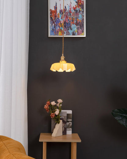 Elegant Floral Pendant Ceiling Light