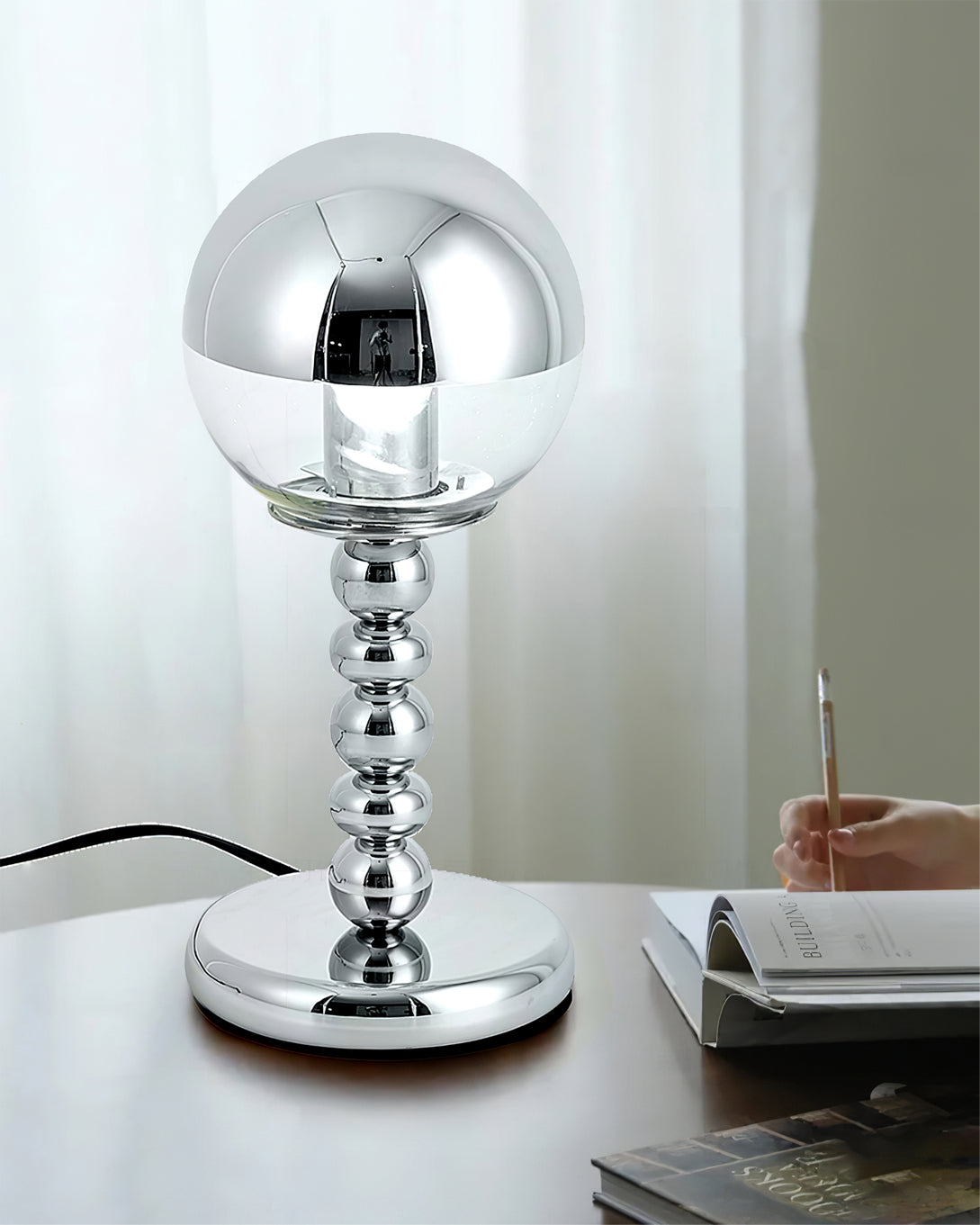 Sleek Metal Desk Lamp