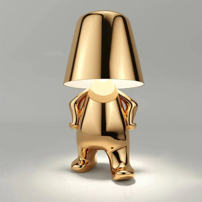 Contemporary Battery Powered Side Table Lamp