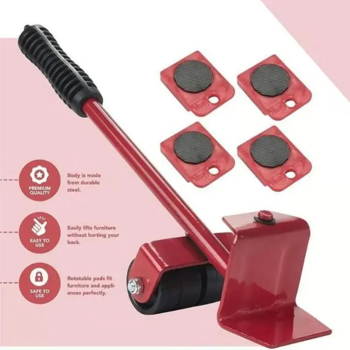 Easy Move Furniture Slider Set with Wheels