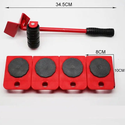 Easy Move Furniture Slider Set with Wheels