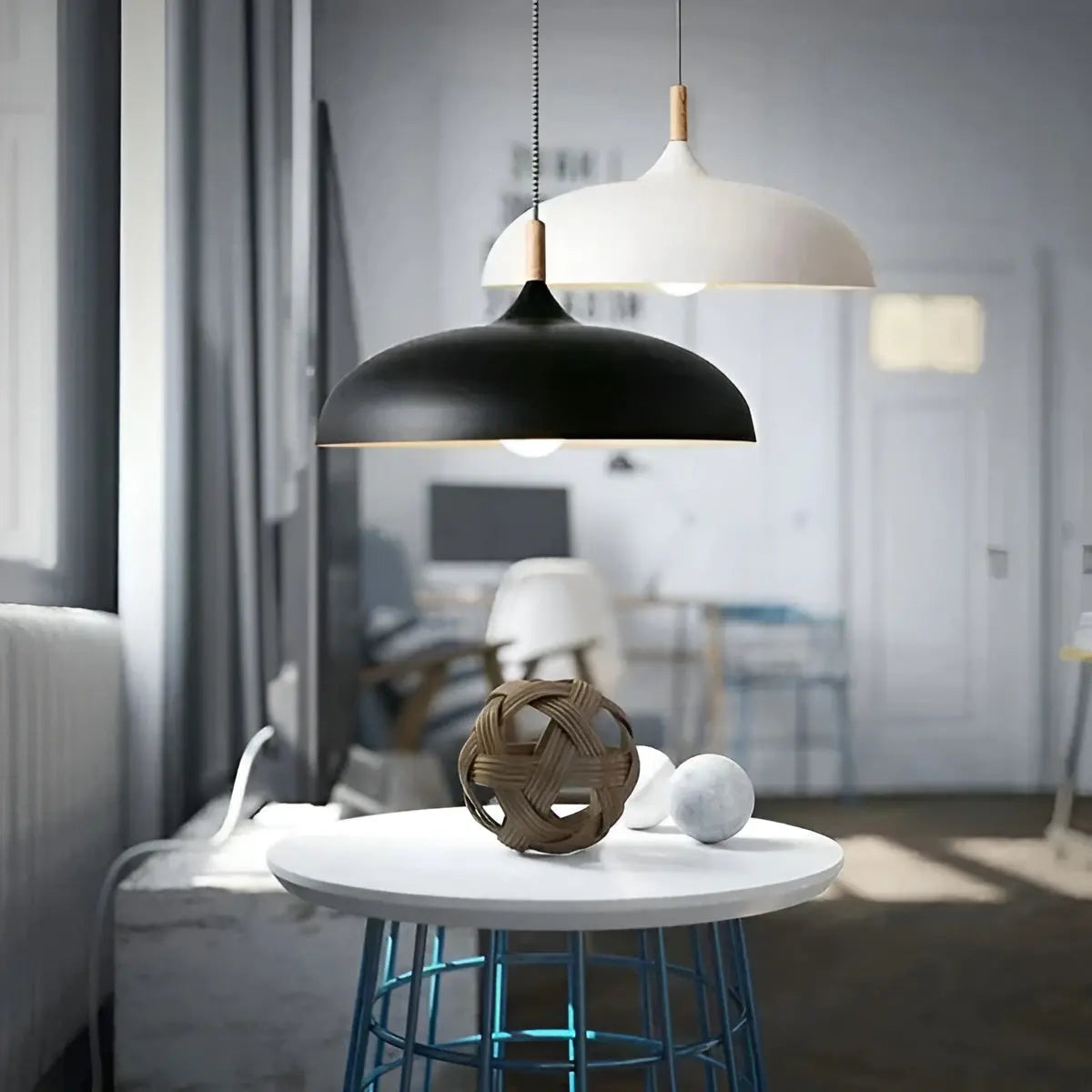 Stylish Oak LED Ceiling Light Fixtures - Cofik