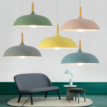 Stylish Oak LED Ceiling Light Fixtures