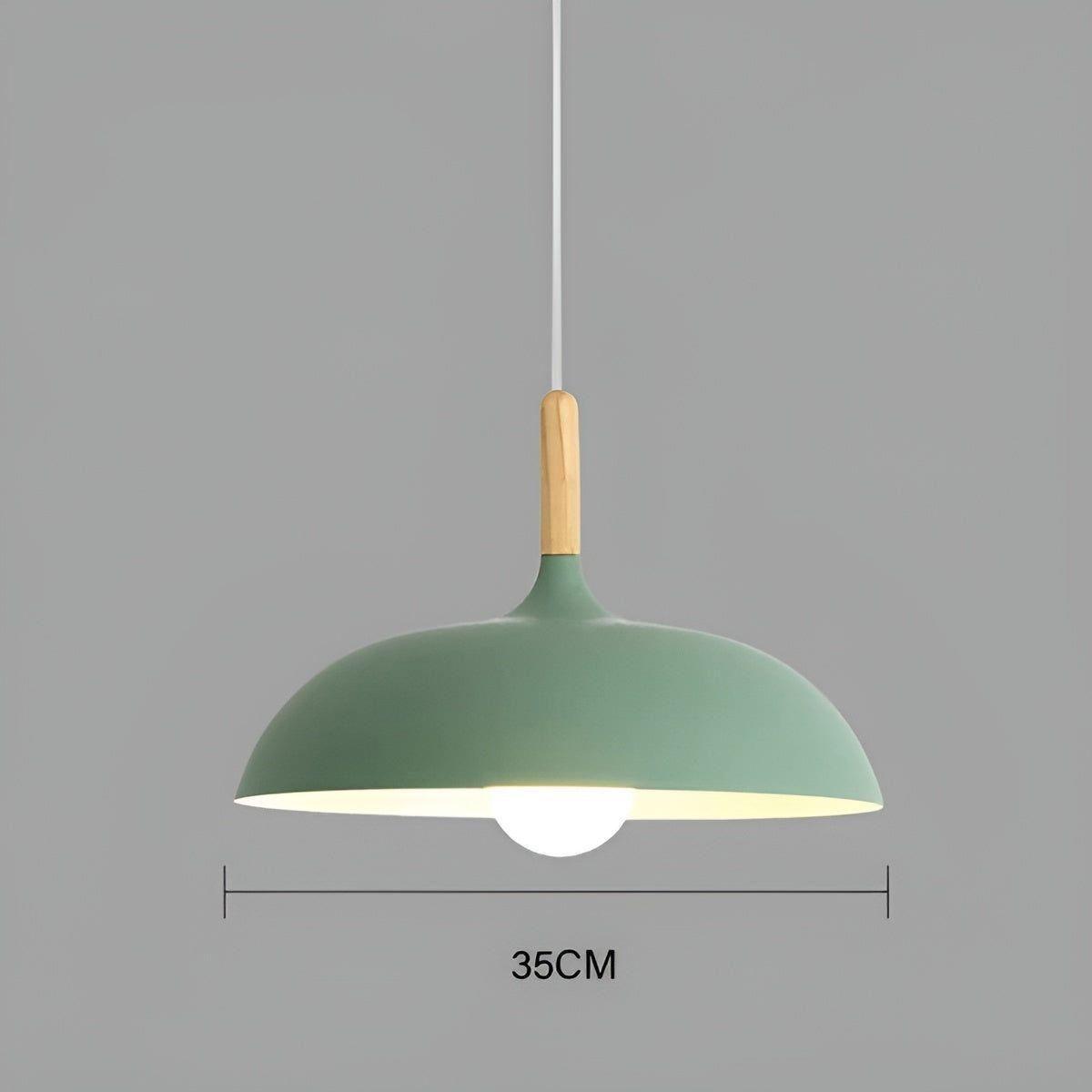 Simple Wooden Pendant Light