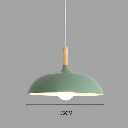 Simple Wooden Pendant Light