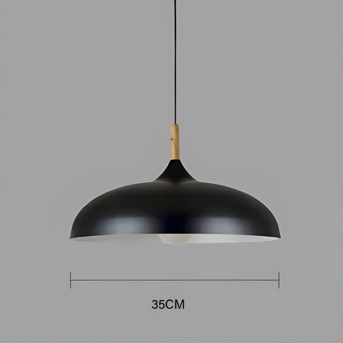 Simple Wooden Pendant Light