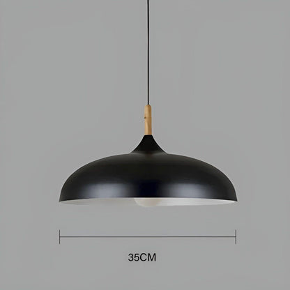 Simple Wooden Pendant Light