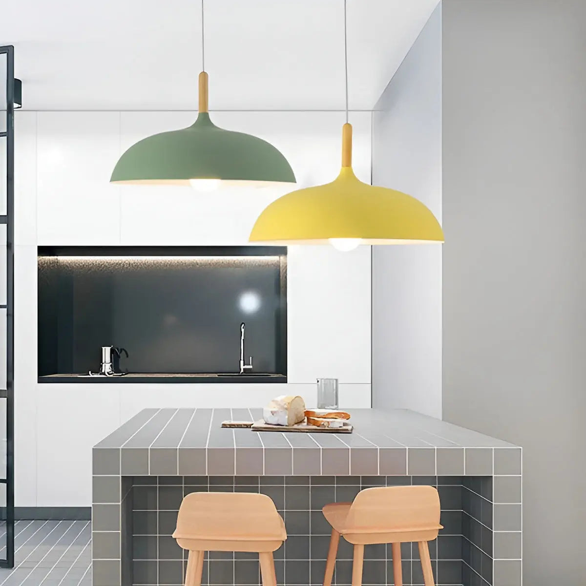 Stylish Oak LED Ceiling Light Fixtures