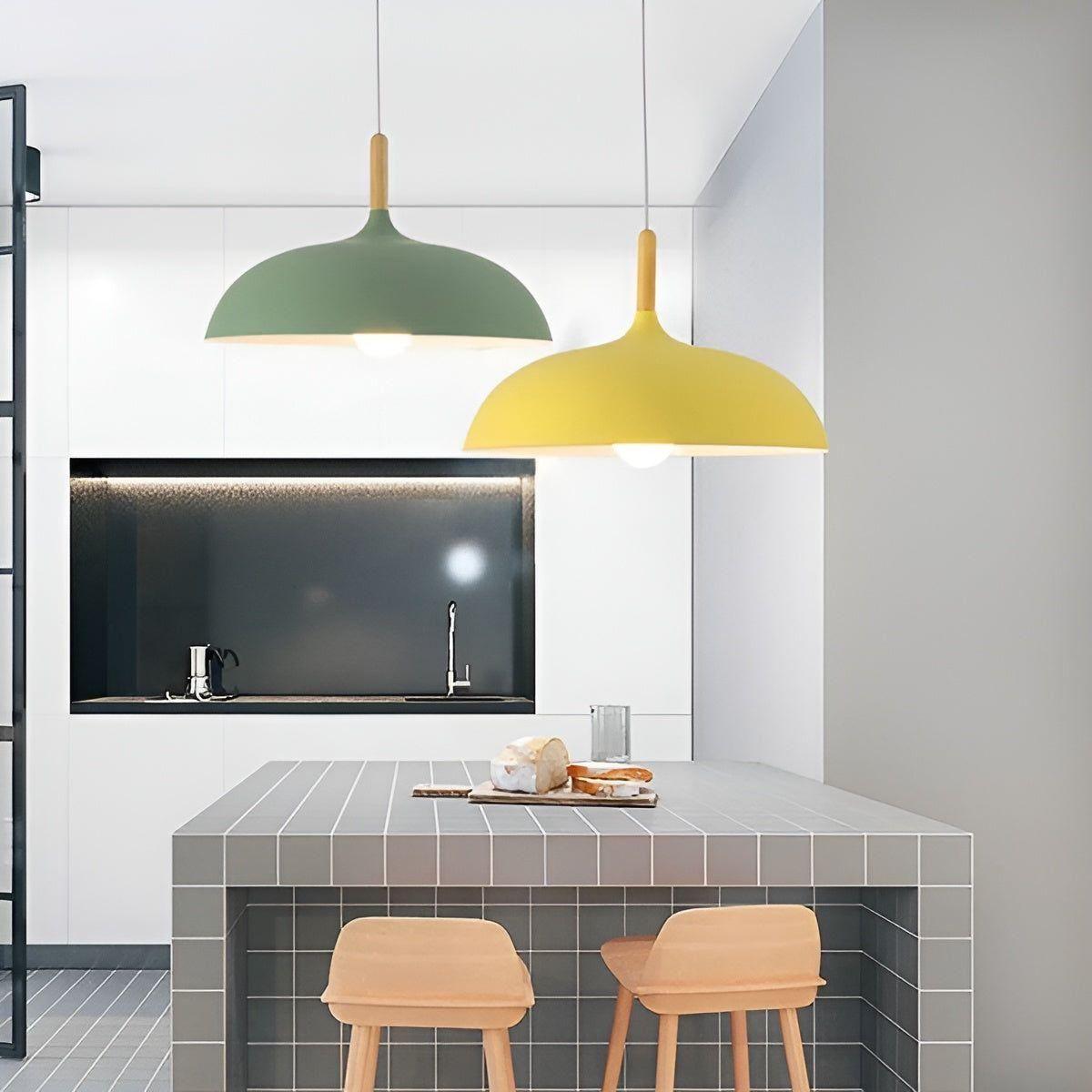 Simple Wooden Pendant Light
