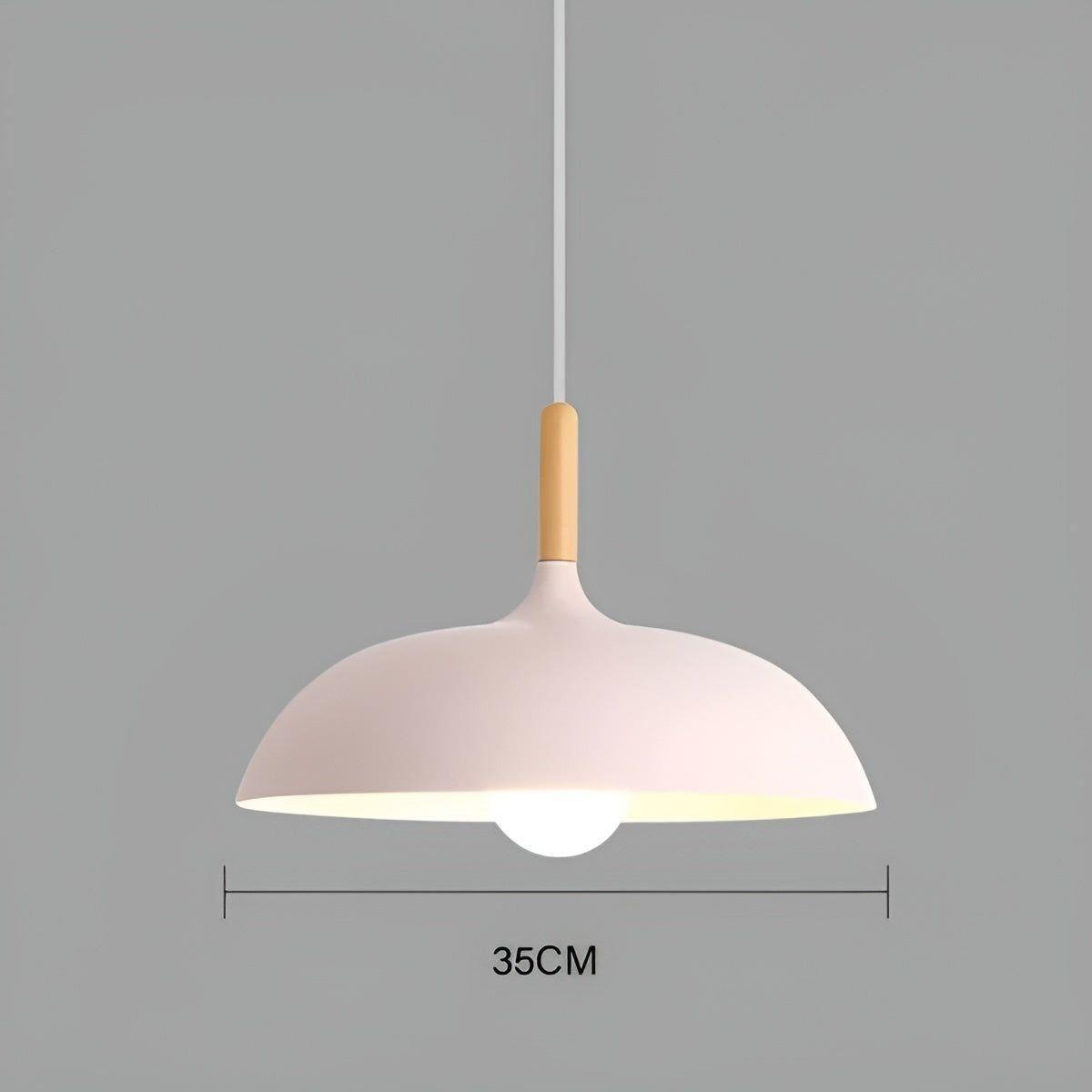 Simple Wooden Pendant Light