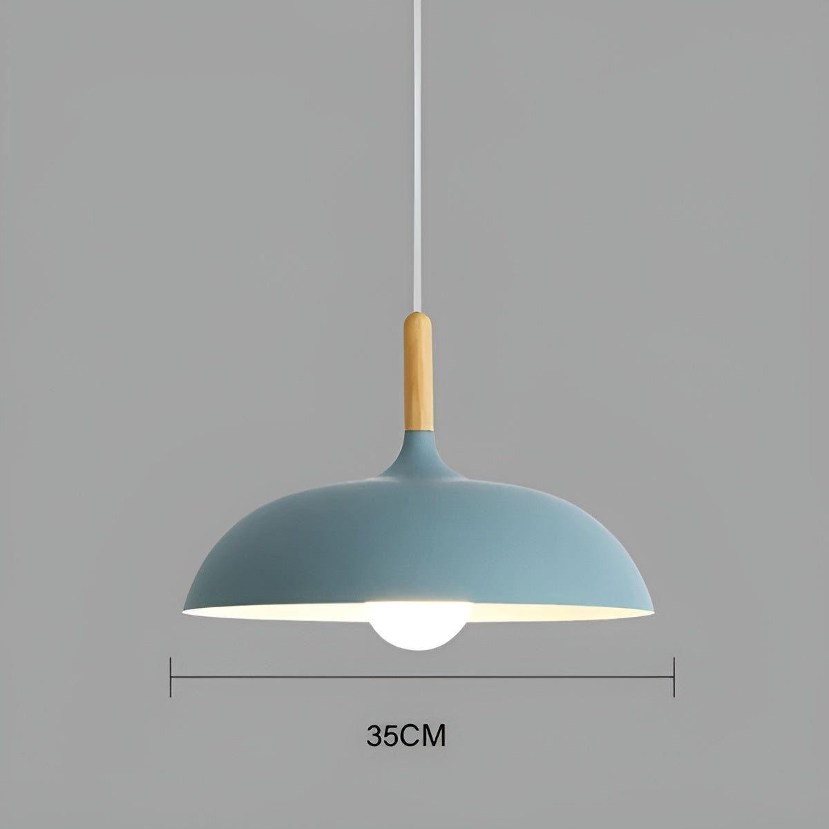 Simple Wooden Pendant Light