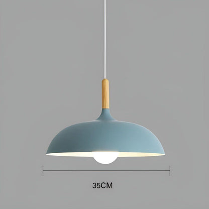 Simple Wooden Pendant Light