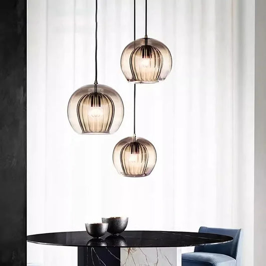 Stylish Hanging Glass Light Fixture - Cofik