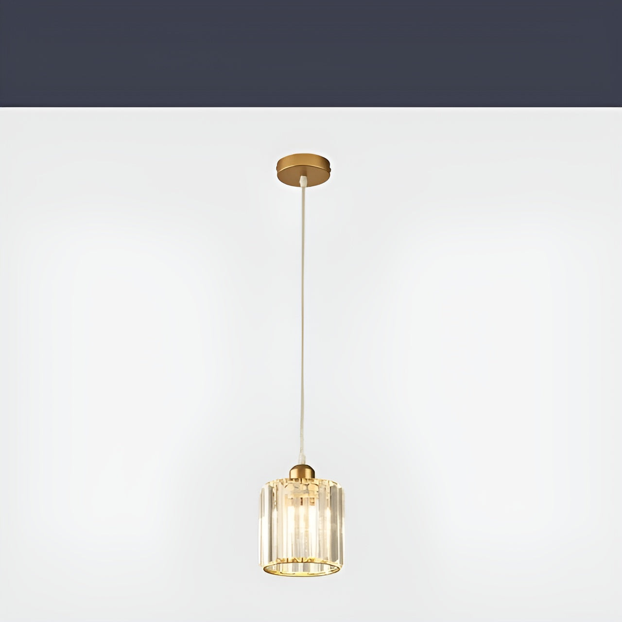 Luxurious Crystal Drop Pendant Light