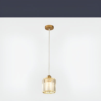 Luxurious Crystal Drop Pendant Light