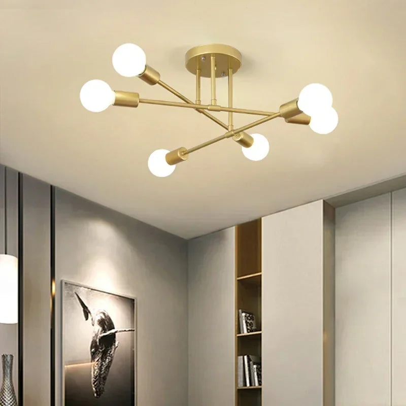 Sleek Contemporary LED Ceiling Lamp for Home