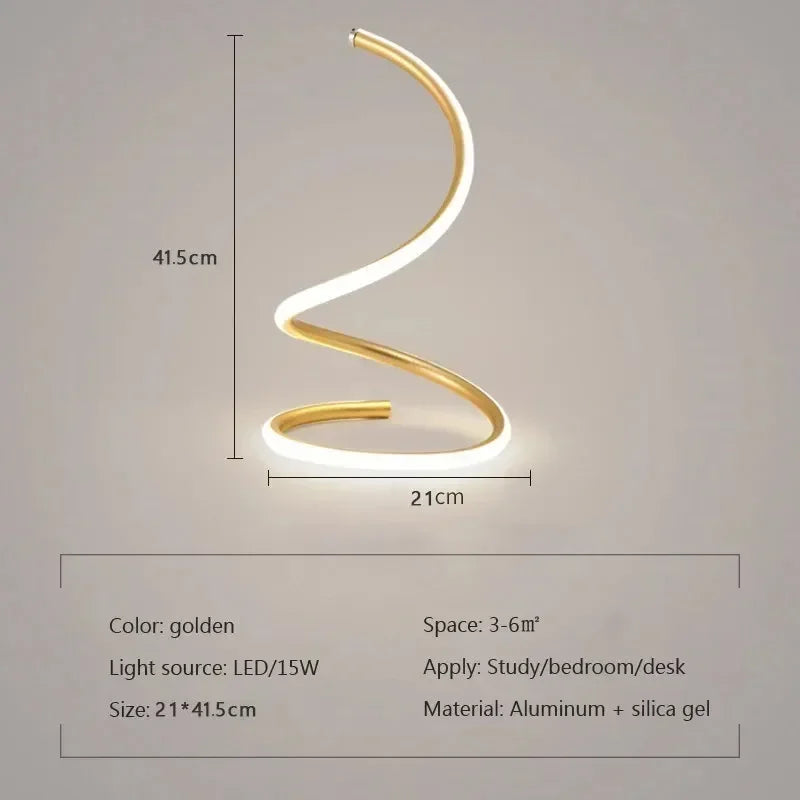 Sleek Adjustable Desk Lamp with LED Light