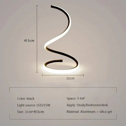 Sleek Adjustable Desk Lamp with LED Light