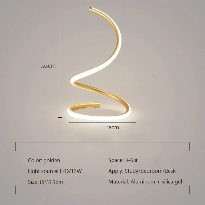 Sleek Adjustable Desk Lamp with LED Light
