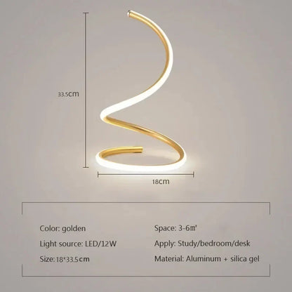 Sleek Adjustable Desk Lamp with LED Light