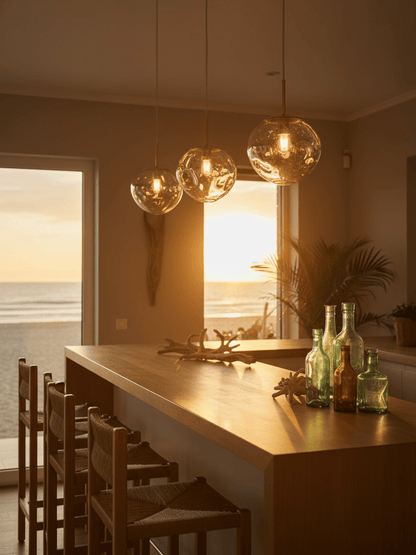 Luxury Copper Gold Pendant Light Fixture