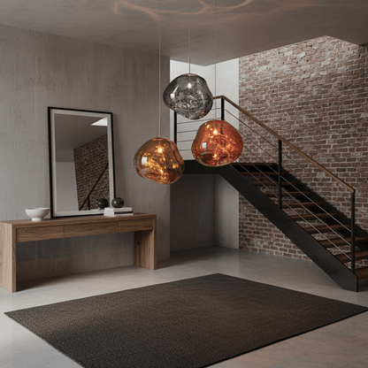 Luxury Copper Gold Pendant Light Fixture