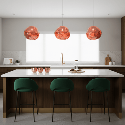 Luxury Copper Gold Pendant Light Fixture