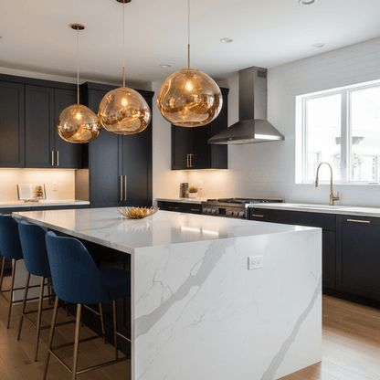 Luxury Copper Gold Pendant Light Fixture