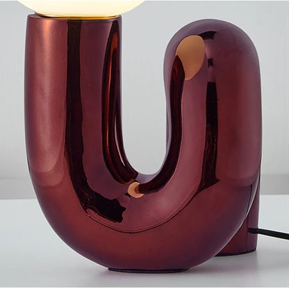Beautiful Glass Ball Table Lamp