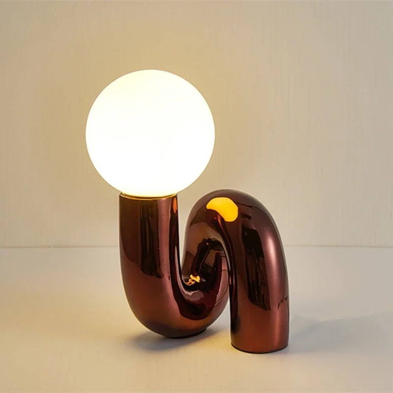 Beautiful Glass Ball Table Lamp - Cofik
