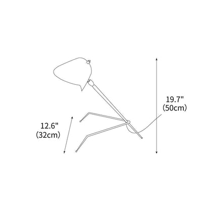 Tall Adjustable Floor Table Lamp