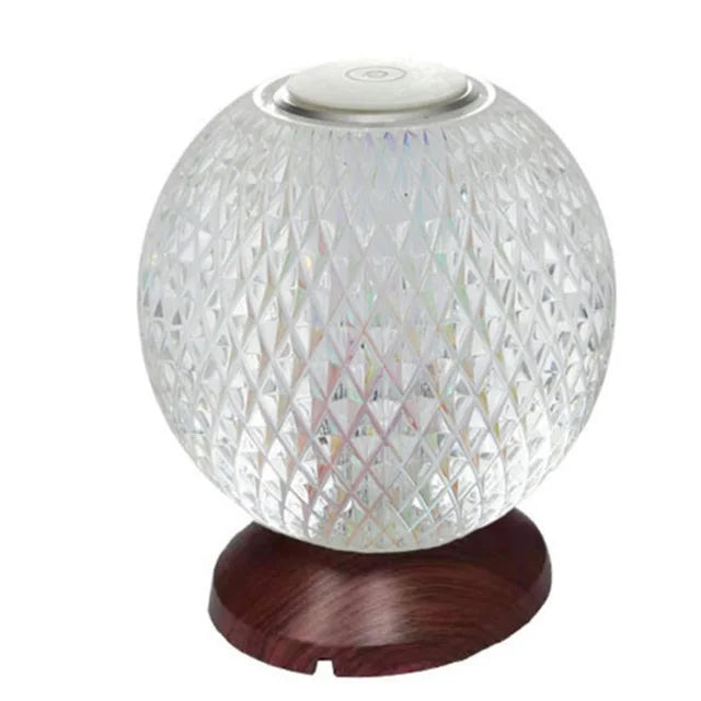Elegant Glass Desk Lamp Wireless Home Lighting