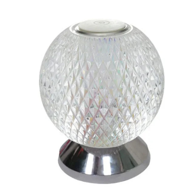 Elegant Glass Desk Lamp Wireless Home Lighting - Cofik