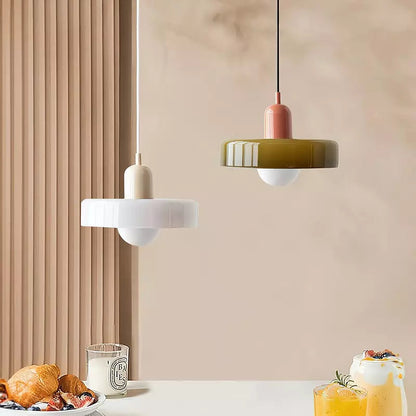 Stylish Hanging LED Glass Lamp