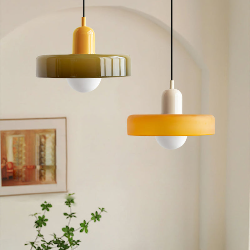 Colorful Glass Drop Pendant Lighting